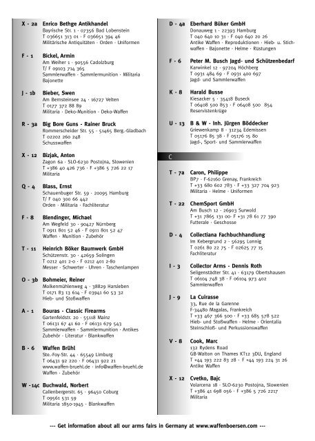 Waffen-Börse Kassel - Euroarms