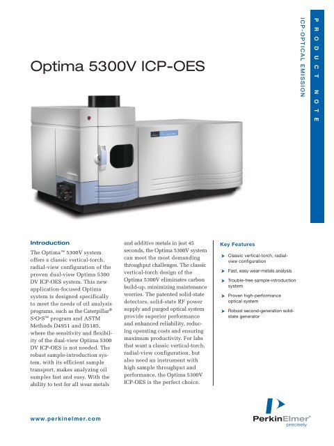 Optima 5300V ICP-OES