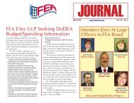 Story and Voting Results on Page  4 - FEA Online!