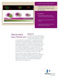 A Multiparametric Live-Cell Cytotoxicity analysis using ... - PerkinElmer