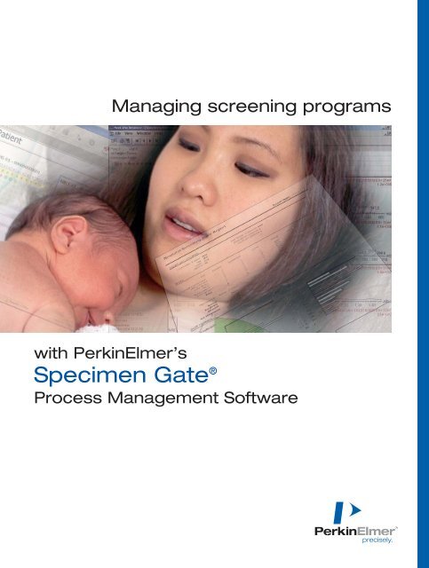 Managing screening programs with PerkinElmer's Specimen Gate ...