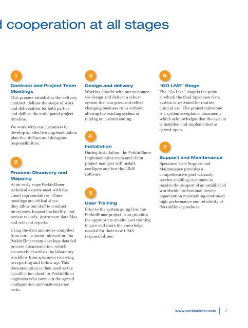 Managing screening programs with PerkinElmer's Specimen Gate ...