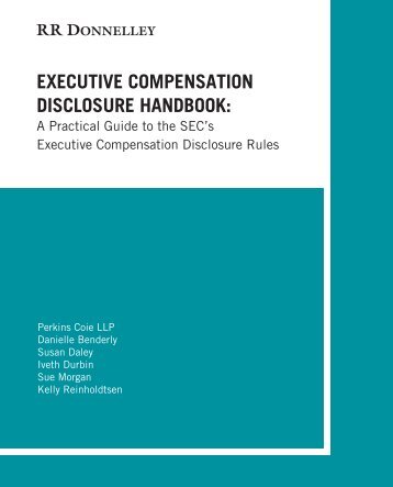 Executive Compensation Disclosure Handbook: A ... - Perkins Coie