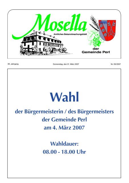 Wahl - Perl