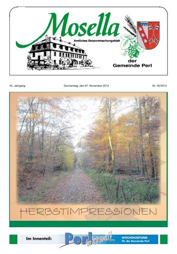 Herbstimpressionen - Perl