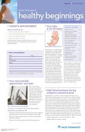 24 to 28 weeks (PDF) - Kaiser Permanente