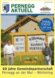 PERNEGG AKTUELL - Gemeinde Pernegg