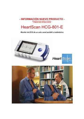 HeartScan HCG-801-E - PerÃ³xidos FarmacÃ©uticos