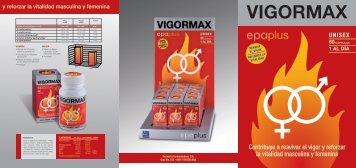 TrÃ­ptico vigormax - PerÃ³xidos FarmacÃ©uticos