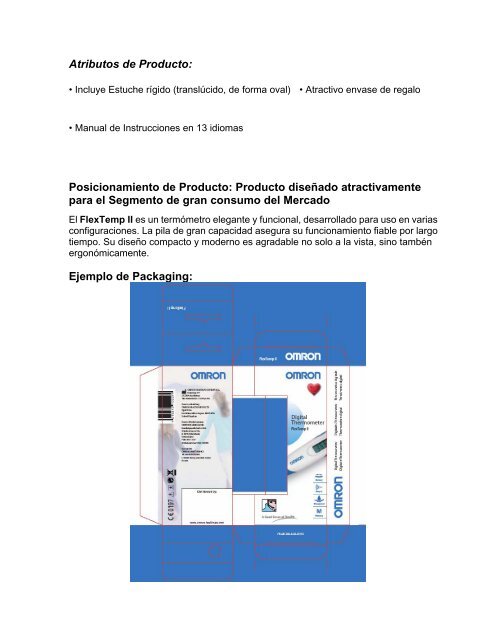 CaracterÃ­sticas tÃ©cnicas - PerÃ³xidos FarmacÃ©uticos