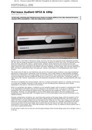 Review : Perreaux Audiant DP32 USB DAC Preamplifier : hifi4all.dk ...
