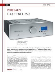 eloquence 250i Integrated Amplifier Review : Stereo Prestige & Image