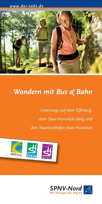 Wandern mit Bus & Bahn - Rheinland-Pfalz-Takt