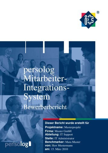 l Zum Bewerberbericht - Persolog GmbH