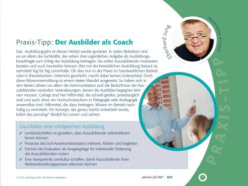 Ausgabe 2/2012 - Persolog GmbH