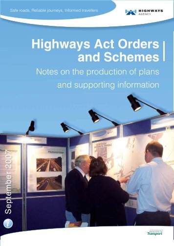 Highways Act Orders and Schemes