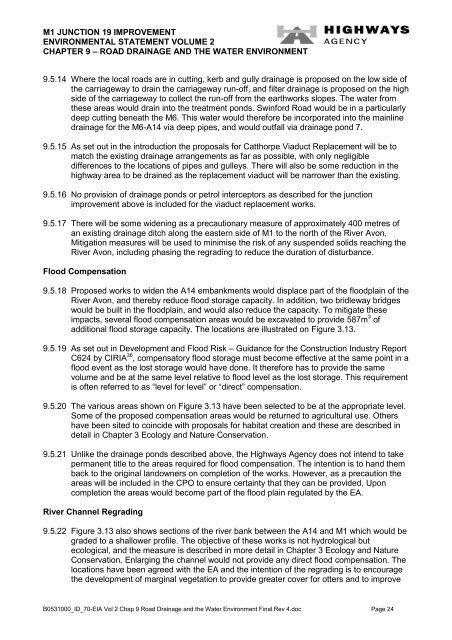 Chapter 9: Road drainage and the water environment