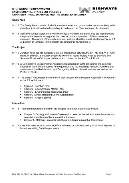 Chapter 9: Road drainage and the water environment