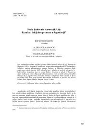 Skala ljubavnih stavova (LAS) - Personal pages of the CEU