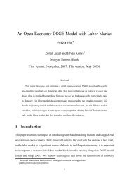 An Open Economy DSGE Model with Labor Market Frictions