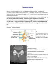 Periradikuläre Therapie (PRT)