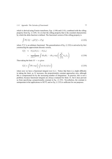 Self-Consistent Field Theory and Its Applications by M. W. Matsen