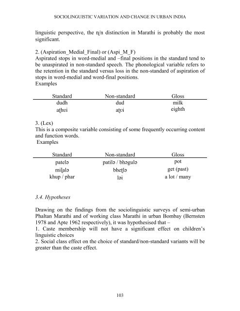 Reading Working Papers in Linguistics 4 (2000) - The University of ...