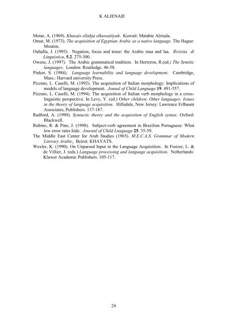 Reading Working Papers in Linguistics 4 (2000) - The University of ...