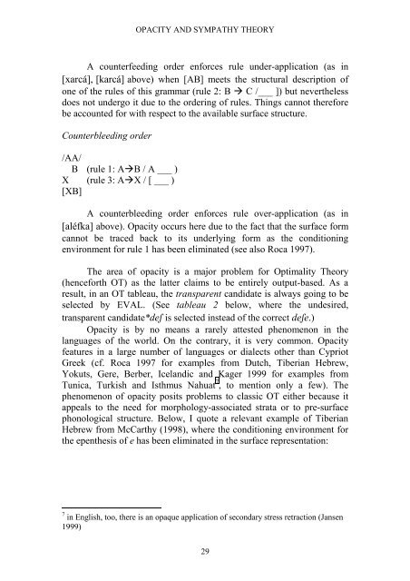 Reading Working Papers in Linguistics 4 (2000) - The University of ...