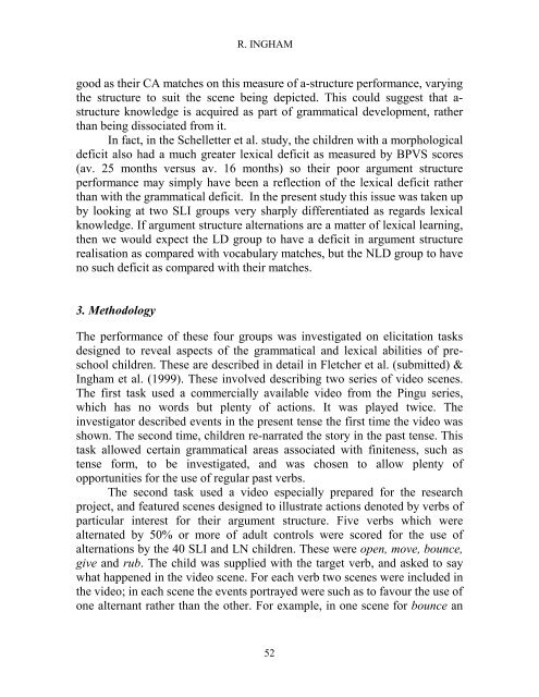 Reading Working Papers in Linguistics 4 (2000) - The University of ...