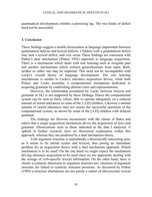 Reading Working Papers in Linguistics 4 (2000) - The University of ...