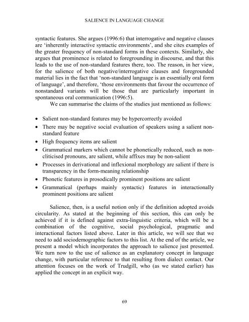 Reading Working Papers in Linguistics 4 (2000) - The University of ...