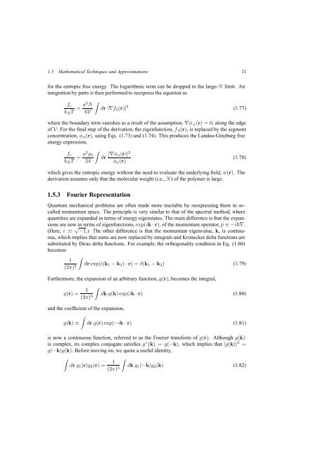 Self-Consistent Field Theory and Its Applications by M. W. Matsen