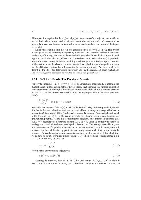 Self-Consistent Field Theory and Its Applications by M. W. Matsen