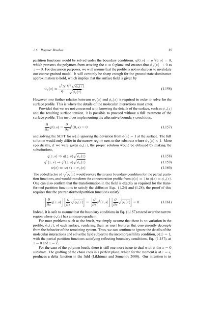 Self-Consistent Field Theory and Its Applications by M. W. Matsen