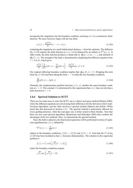 Self-Consistent Field Theory and Its Applications by M. W. Matsen
