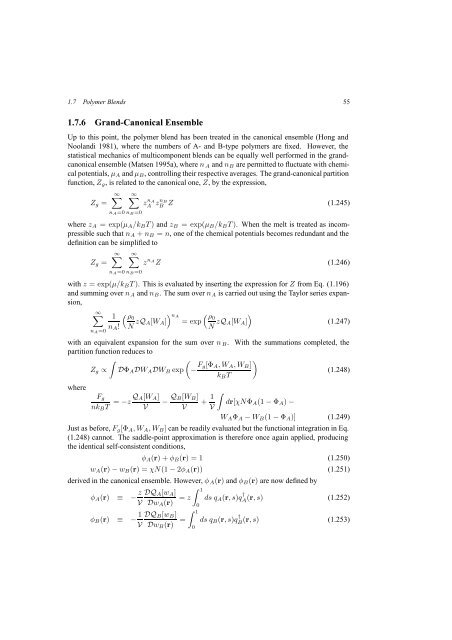 Self-Consistent Field Theory and Its Applications by M. W. Matsen