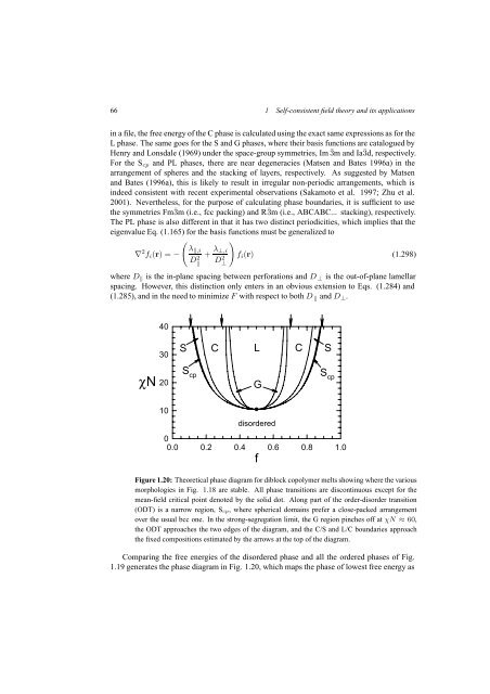 Self-Consistent Field Theory and Its Applications by M. W. Matsen