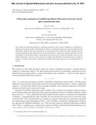 A Bayesian estimation of unfolded pitchfork bifurcation structure ...