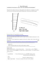 1. Fluent UDF tutorial.