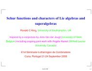 Schur functions and characters of Lie algebras and superalgebras