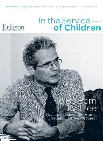 To Be Born HIV-Free - Erikson Institute