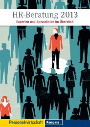 HR-Beratung 2013 - Personalwirtschaft