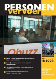 P v - Personenvervoer Magazine