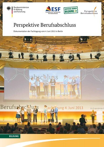 Dokumentation der Fachtagung vom 4.6.2013 in Berlin - Perspektive ...