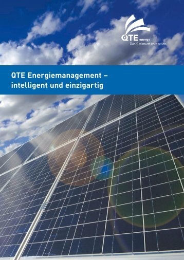 QTE Energiemanagement - Perspektive Mittelstand