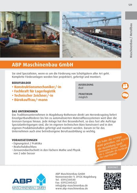 Magdeburg - Perspektive - Praxiserfahrung - Broschüre zur ...