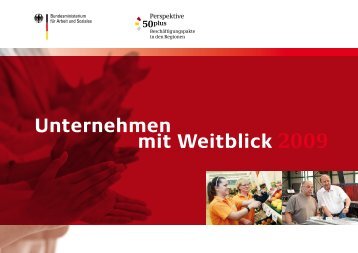 BroschÃ¼re Unternehmen mit Weitblick 2009 - Perspektive 50plus