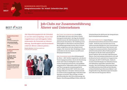 BroschÃ¼re Unternehmen mit Weitblick 2006 - Perspektive 50plus