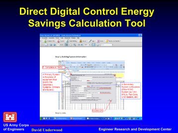 Direct Digital Control Energy Savings--Calculation Tool